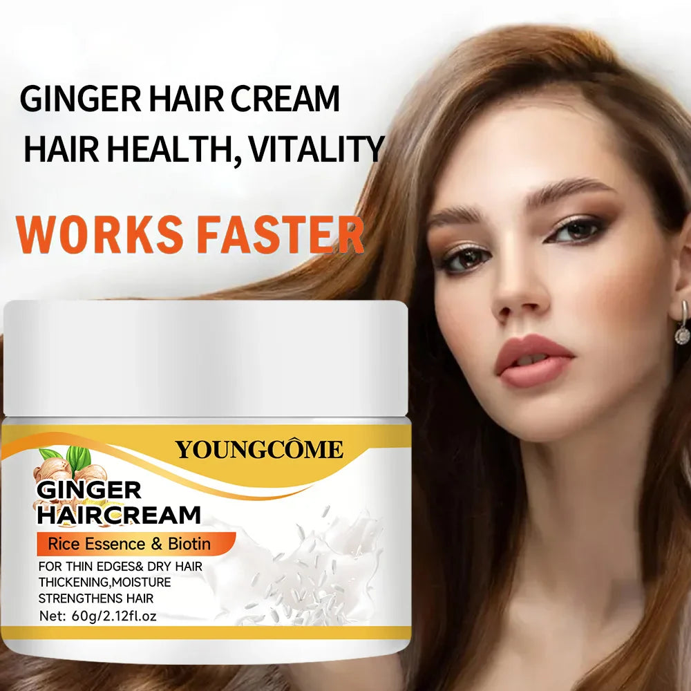 YOUNGCOME Ginger Hair Cream – Strengthening Scalp Serum
