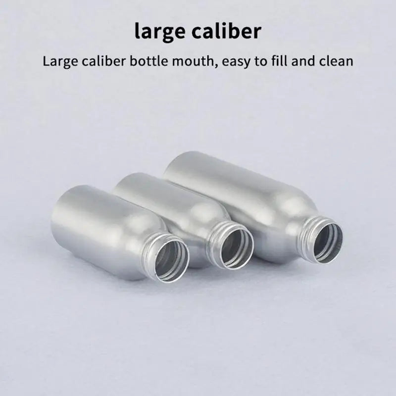40-200ml Aluminum Pump Bottle High Quality Lotion Pump Shampoo Lotion Pump Refillable Bottle Liquid Dispenser Travel Container Peaceful Pleasures Health and Wellness