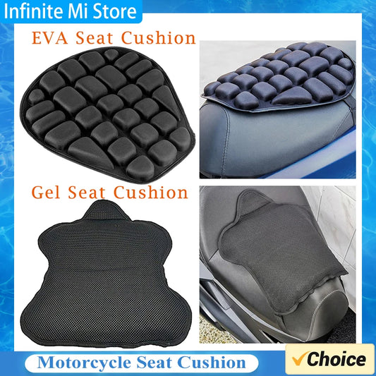 3D Seat Motorcycle Seat Cushion Anti Slip Motorbike Comfort Sunscreen Gel Seat Cushion Motorcycle Accessories Peaceful Pleasures Health and Wellness