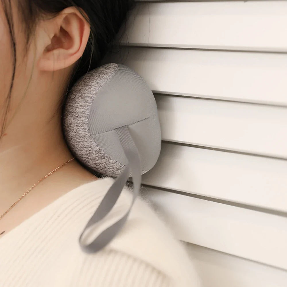 Mini U-Shaped Travel Neck Pillow – Portable Office & Sleep Support