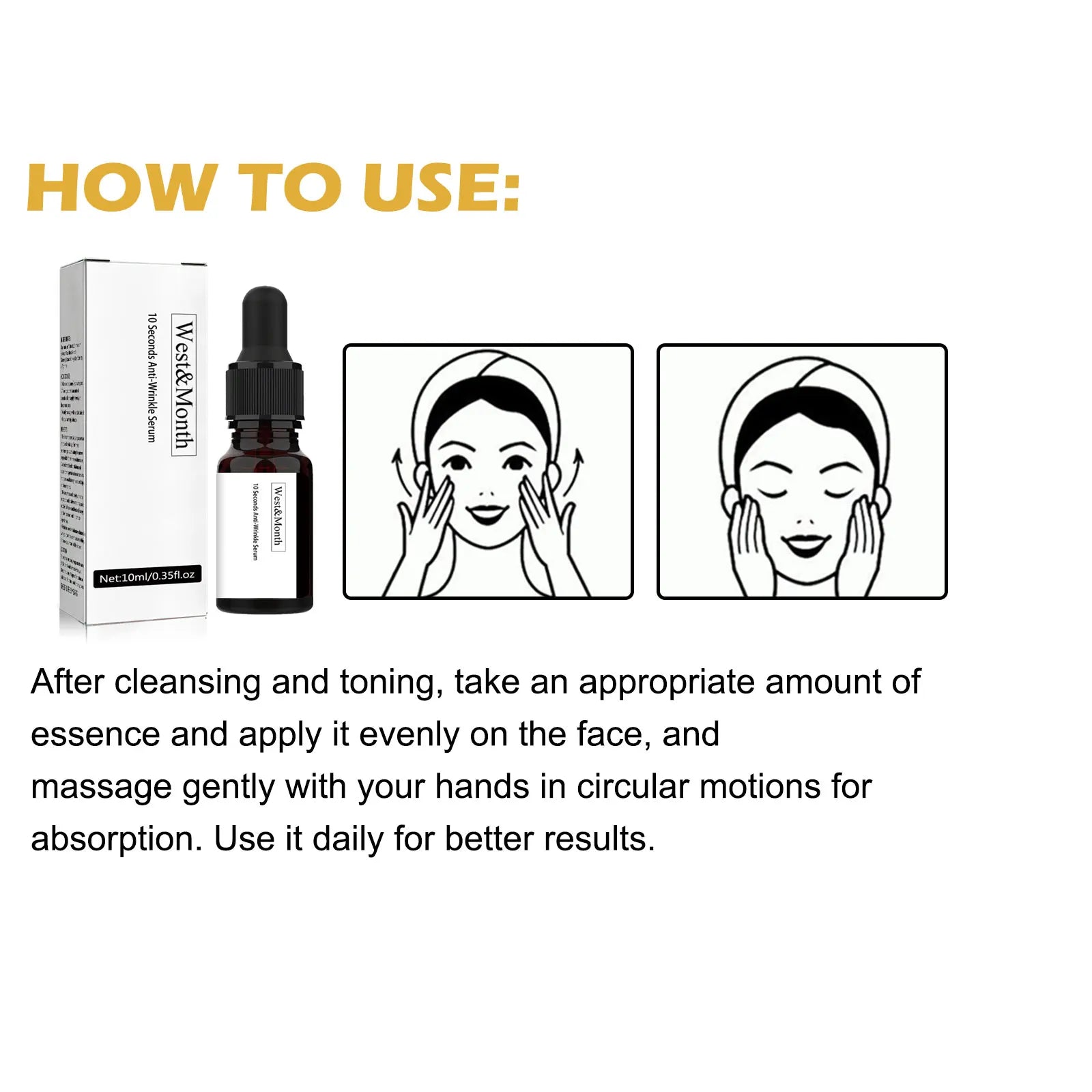 Anti-Wrinkle Face & Neck Serum – Firm & Smooth Fine Lines Anti-Aging Face Serum Oasis Select