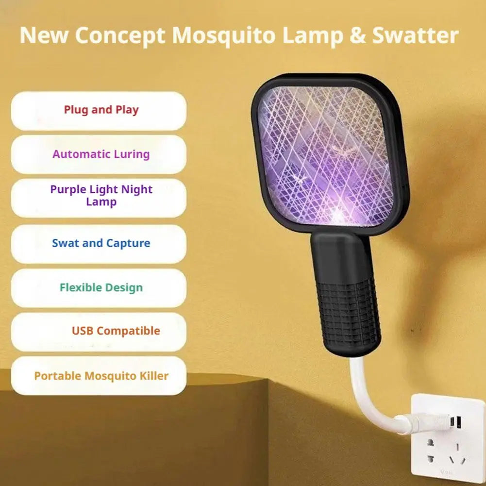 USB UV Mosquito Killer Lamp – Portable Bug Zapper for Car & Camp UV Bug Zapper Lamp Oasis Select