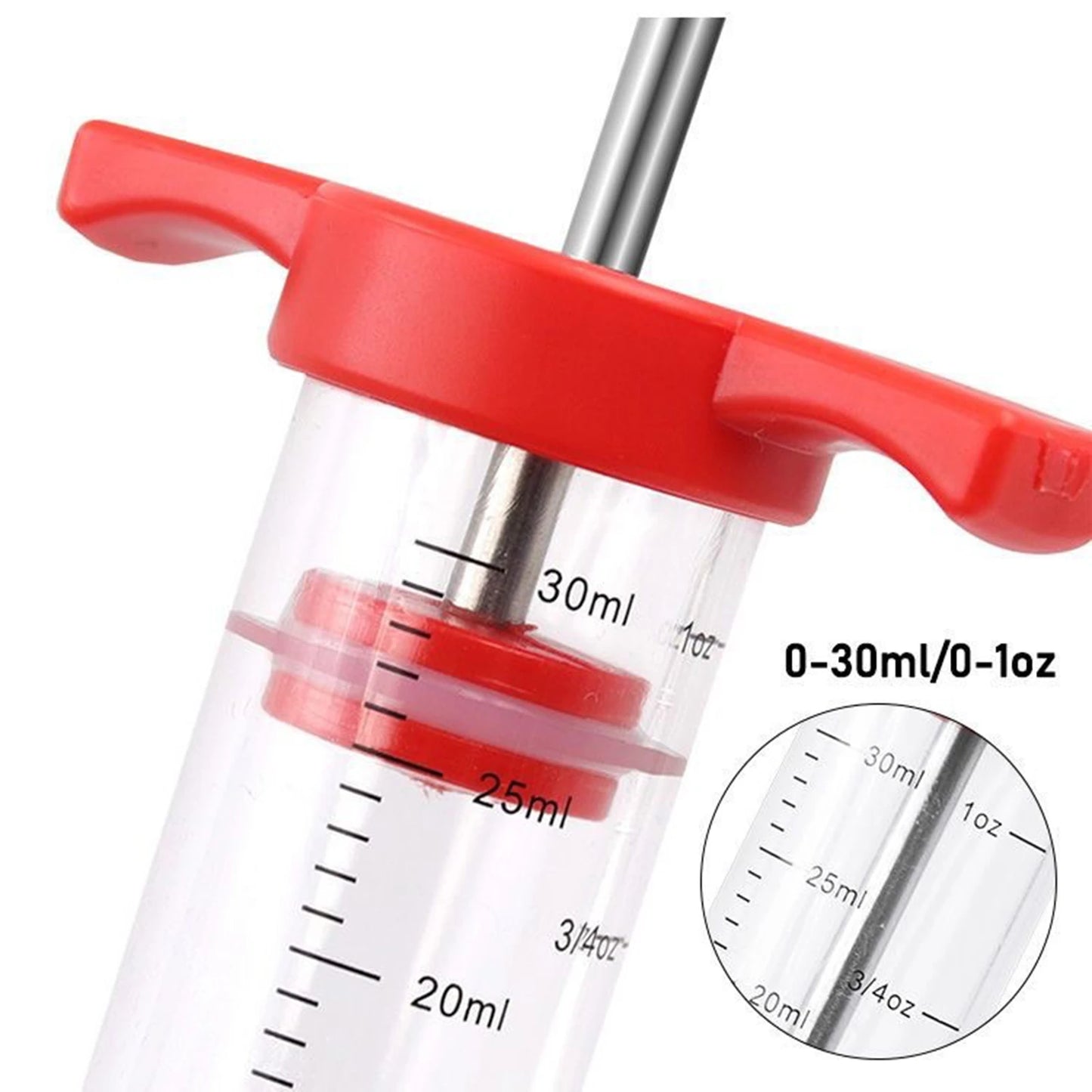 BBQ Marinade Injector Syringe for Turkey, Chicken & Brisket