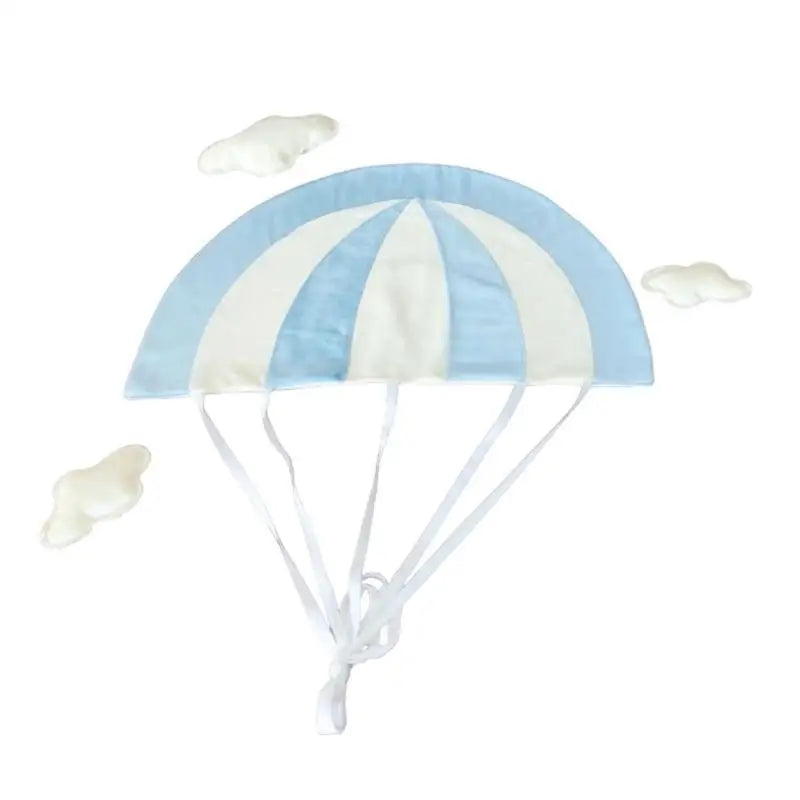 Newborn Cloud Parachute Photo Props Set | Baby Shower Gift