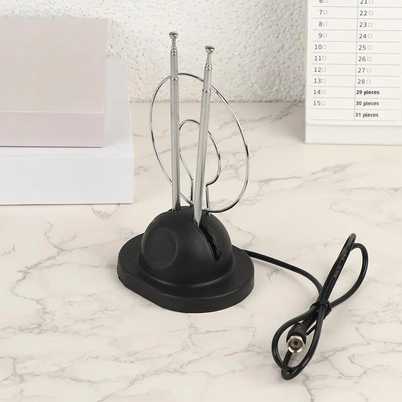 Indoor Loop Rabbit Antenna – VHF/UHF/HDTV Analog & Digital