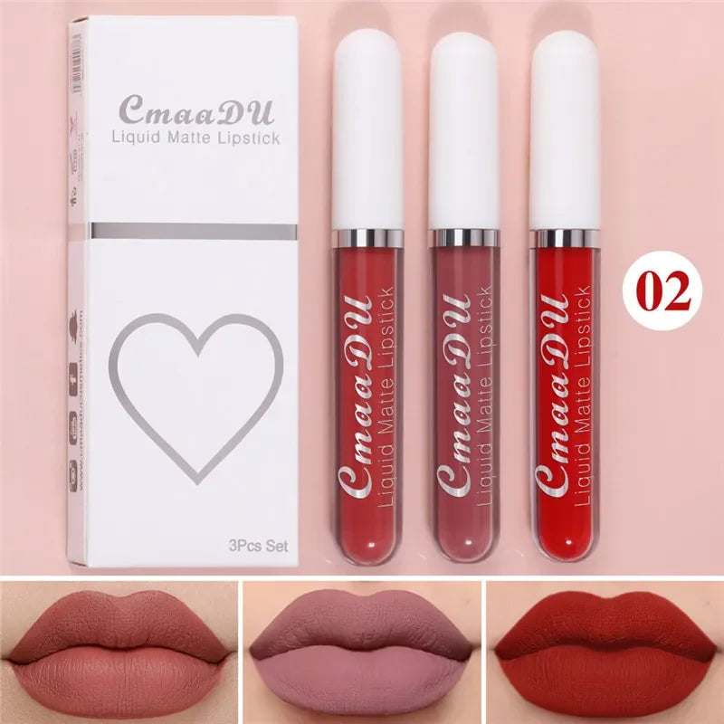 IFANYUO 6-Pc Matte Liquid Lipstick Set – Waterproof Velvet Lip Gloss