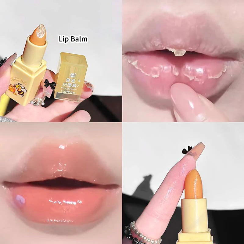 Cappuvini Honey Lip Care Set – Lip Mask & Oil for Soft Lips