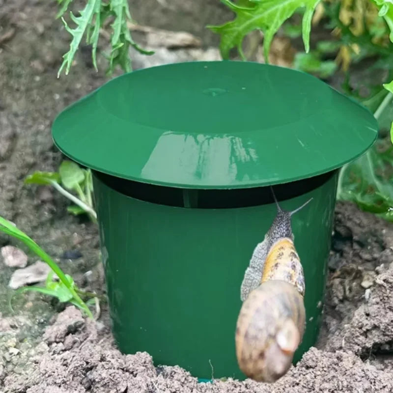 Animal Pest Repeller Gintrap Tools Slug House Snail Trap Catcher Snail Cage Garden Farm Protector Eco-friendly Reject Peaceful Pleasures Health and Wellness