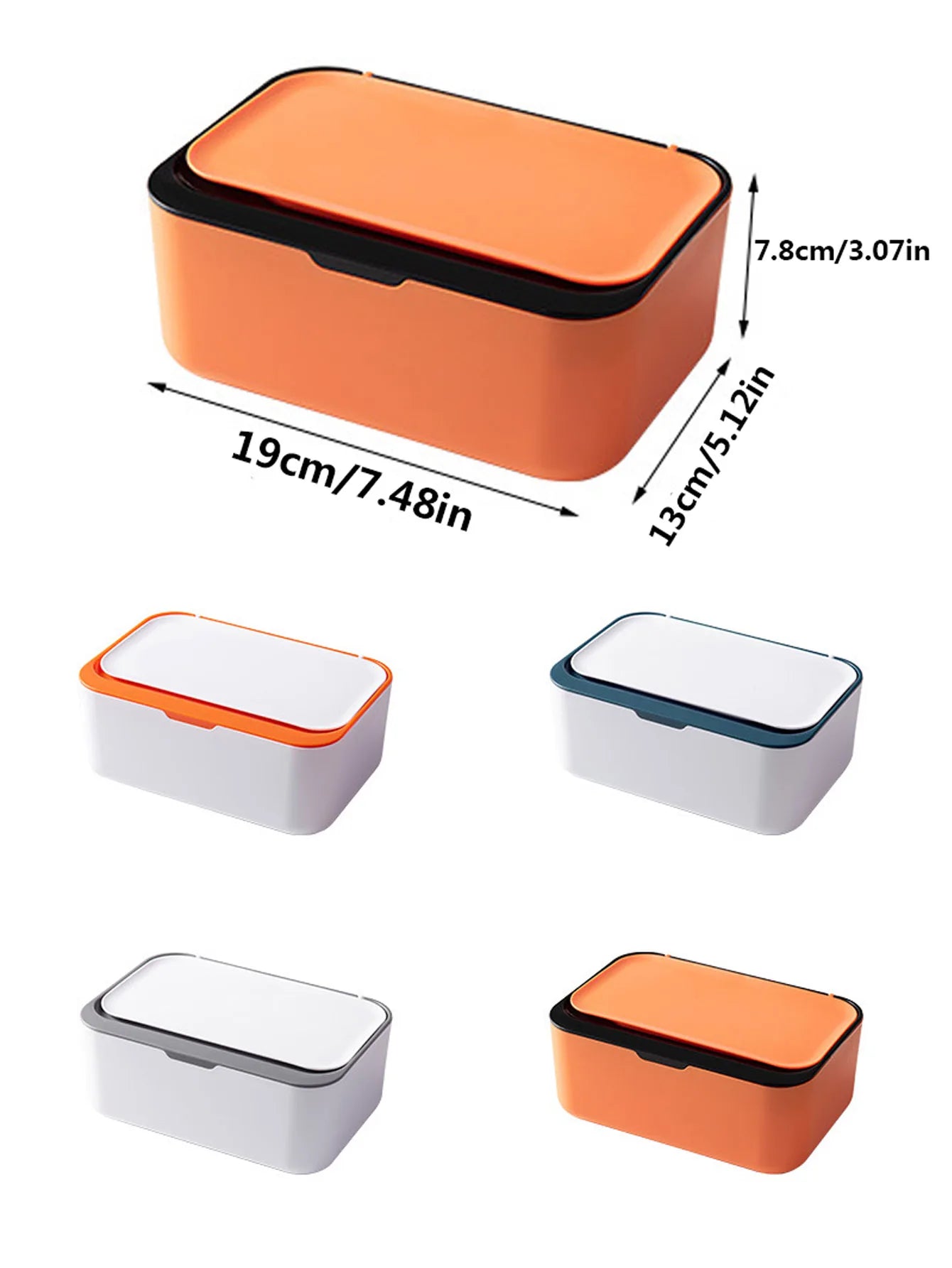 1Pcs Wet Wipes Dispenser with Lid Dustproof Tissue Storage Box for Home Office Wet Tissue Mask Storage Box Desktop Organizer Peaceful Pleasures Health and Wellness
