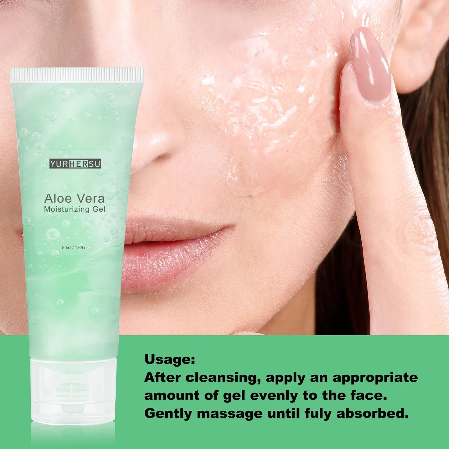 Aloe Vera Gel Face Moisturizer & Makeup Primer – 50ml