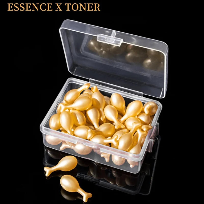 Fullerene Oligopeptide Moisturizing Essence Capsules – 50 Pack