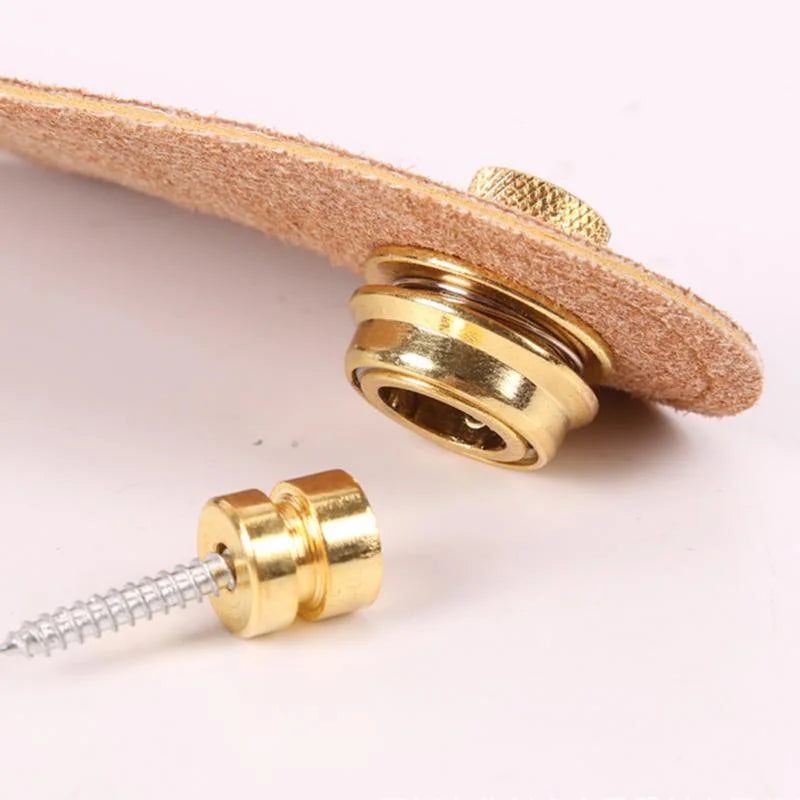 Guitar Strap Lock Straplock Button Buckle Skidproof Acoustic Electric