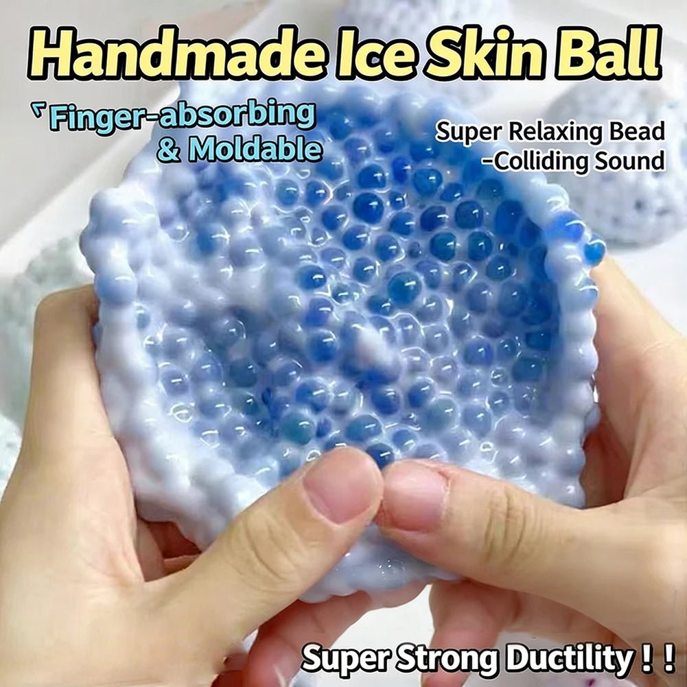 Crunchy Squishy Fidget Stress Ball – Squeeze Toy for All Ages