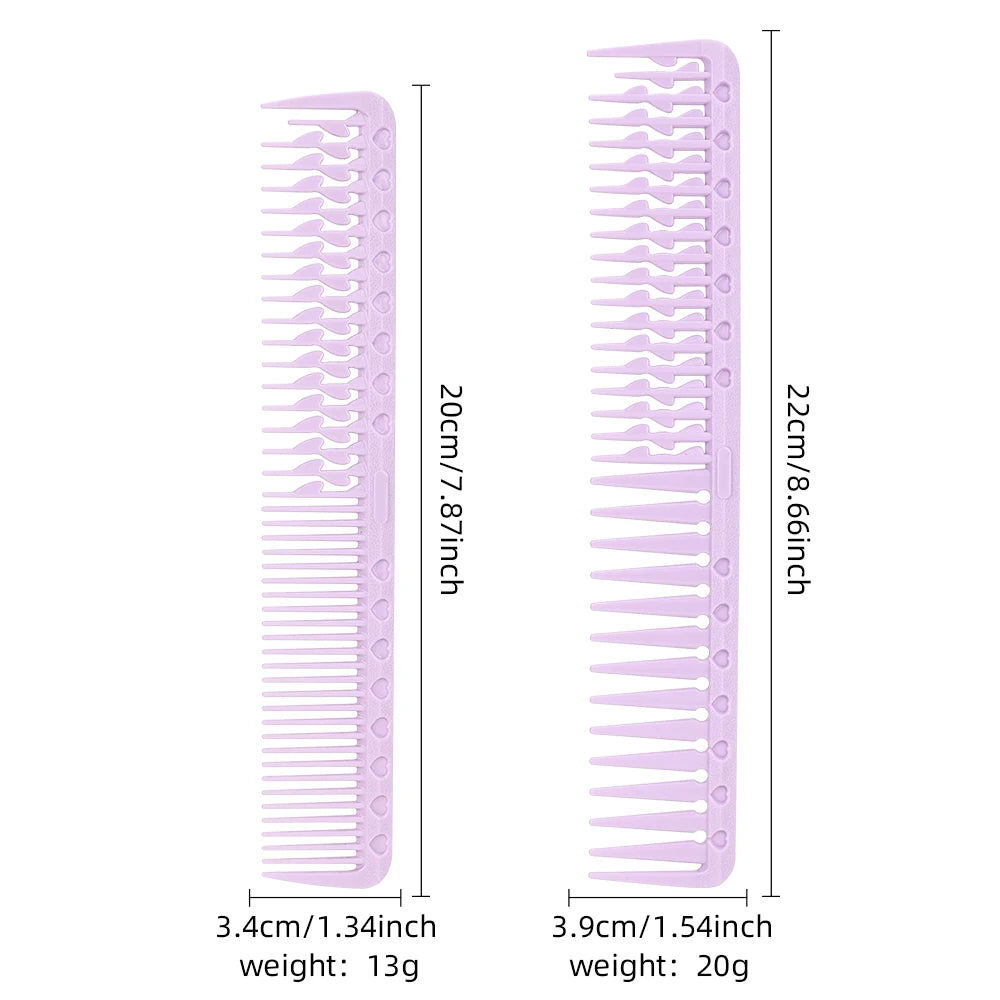 Anti-Static pro Barber Hairdressing Cutting Comb Short Hair Trimmer Salon Styling Hairbrush Hair Care Essential Styling Tool Peaceful Pleasures Health and Wellness