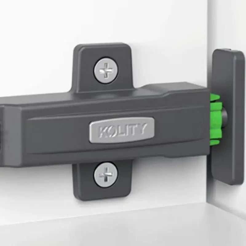1PC Rebound Self Locking Device,Push to Open Cabinet Catches,Adjustable Kitchen Buckel Locks,Cabinet Push Latches Peaceful Pleasures Health and Wellness CN