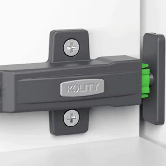 1PC Rebound Self Locking Device,Push to Open Cabinet Catches,Adjustable Kitchen Buckel Locks,Cabinet Push Latches Peaceful Pleasures Health and Wellness CN