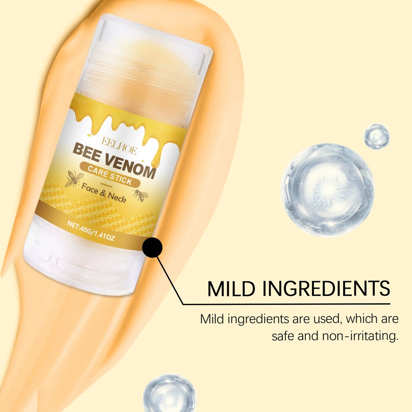 EELHOE Bee Venom Face & Neck Firming Cream Stick 40g