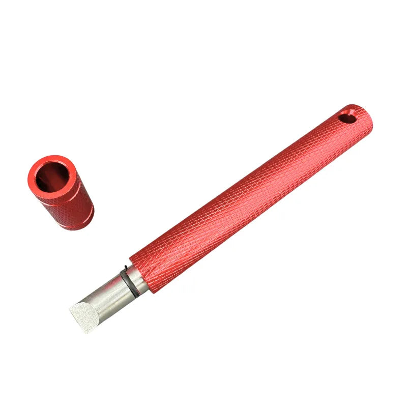 Golf Club Grooving Sharpening Tool 5 Colors Golf Groove Sharpener Wedge Club U V Type Square Regroover Blade Cleaning Tool Acces Peaceful Pleasures Health and Wellness red