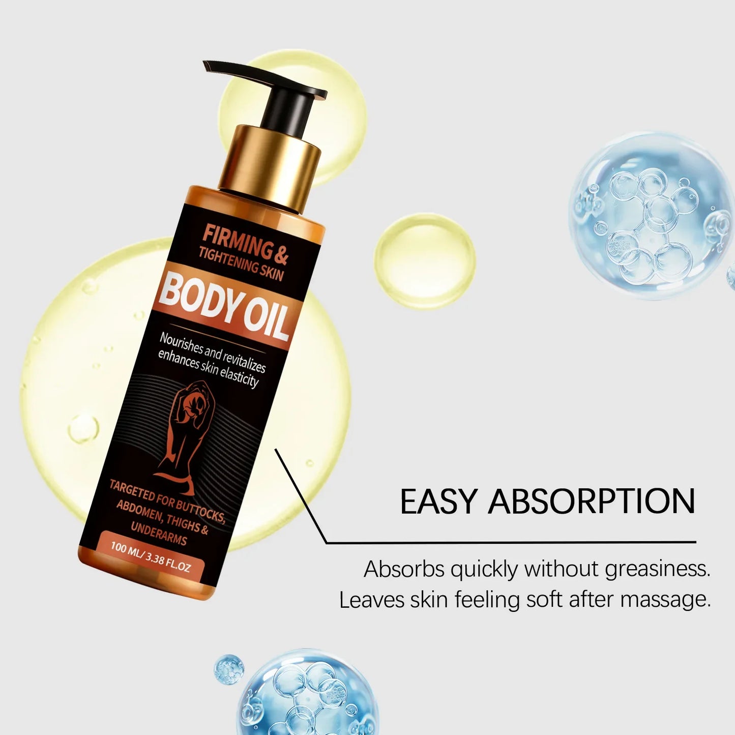Jojoba Seed Body Firming Oil – Tighten, Lift & Moisturize 100ml
