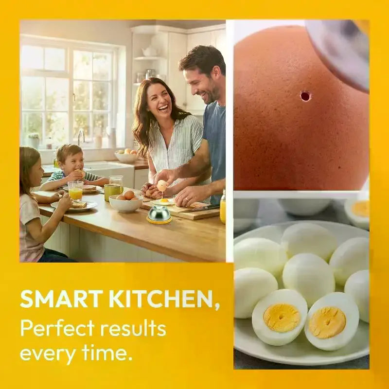 Stainless Steel Egg Piercer & Boiled Egg Hole Puncher | HELTC