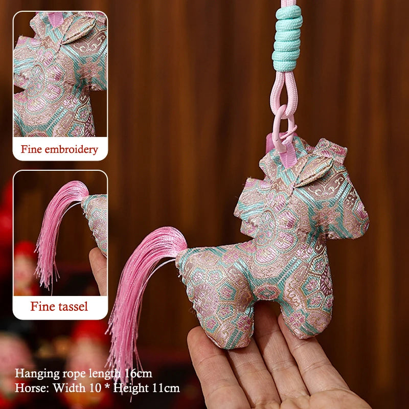 2026 Year of the Horse Chinese Zodiac Keychain & Bag Charm