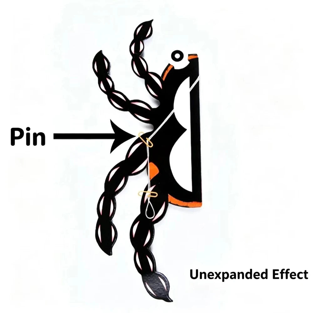 Halloween Spider Decorations Bar Paper Hanging Pendants School Party