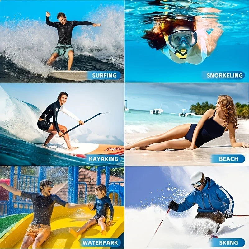 IPX8 Waterproof Phone Pouch | Clear Dry Bag for Beach & Kayak
