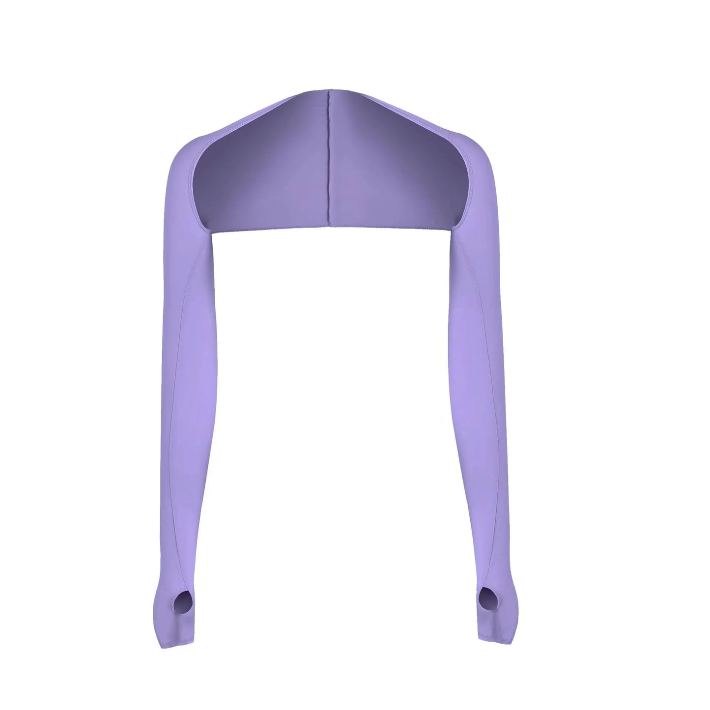 Cooling Shawl Arm Sleeves Sun Protection for Women Men with Finger Hole for Golfing, Driving, Riding, Fishing Peaceful Pleasures Health and Wellness Light Purple
