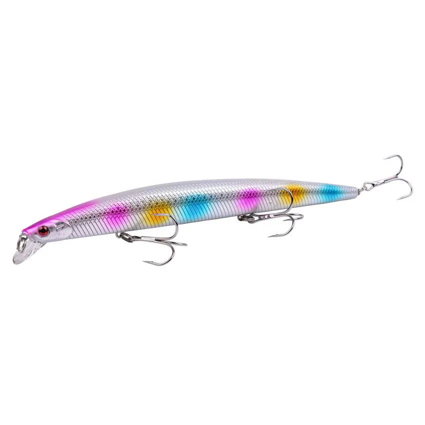 2026 New Minnow Fishing Lure Set, 3/5/8Pcs Random Artificial Bait, 18CM 24G Swimming Crank Wobble Crankbait for Outdoor Fishing Peaceful Pleasures Health and Wellness