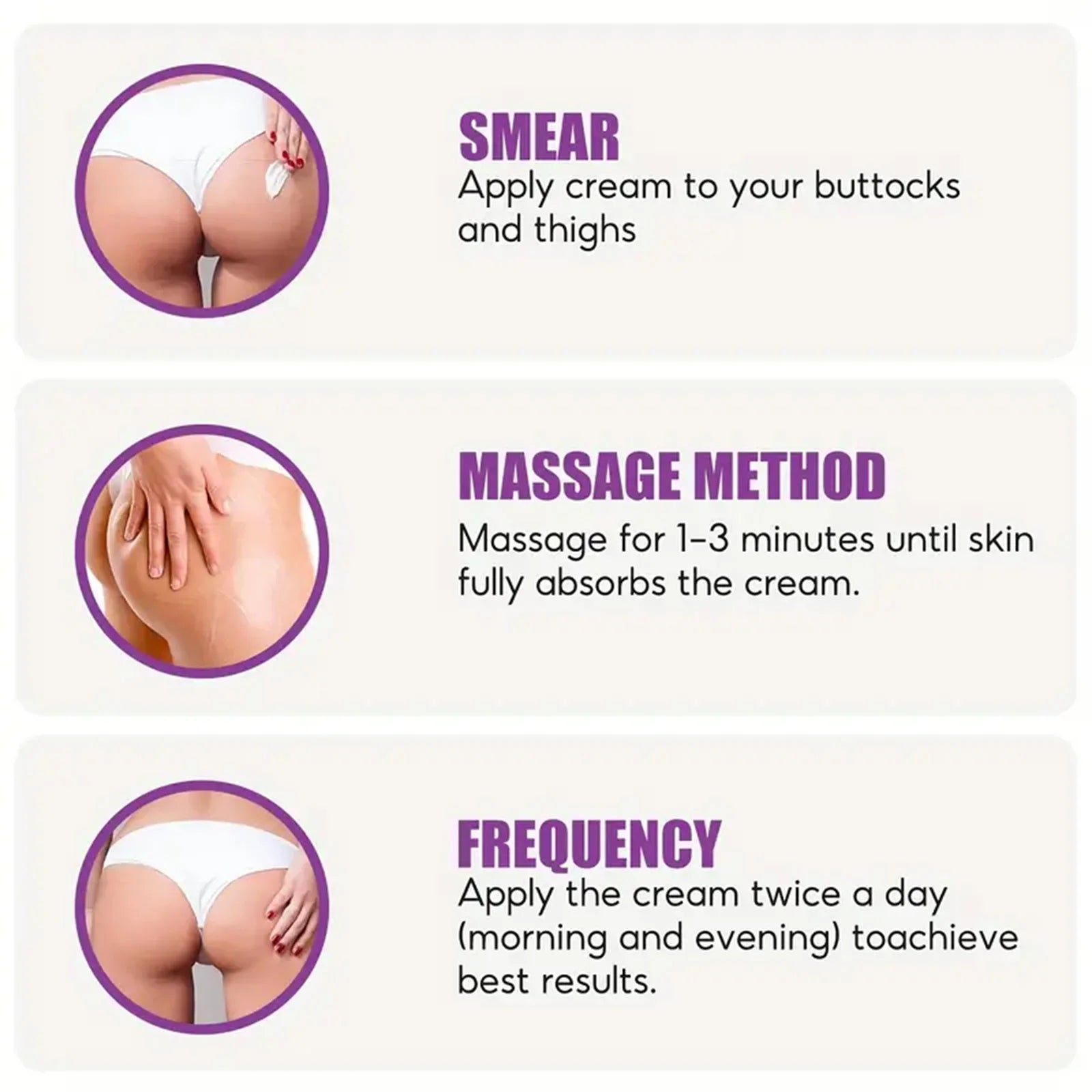 Hip & Body Cream – Glycerin, Vitamin C & Hyaluronic Acid Body Moisturizing Cream Peaceful Pleasures Health and Wellness