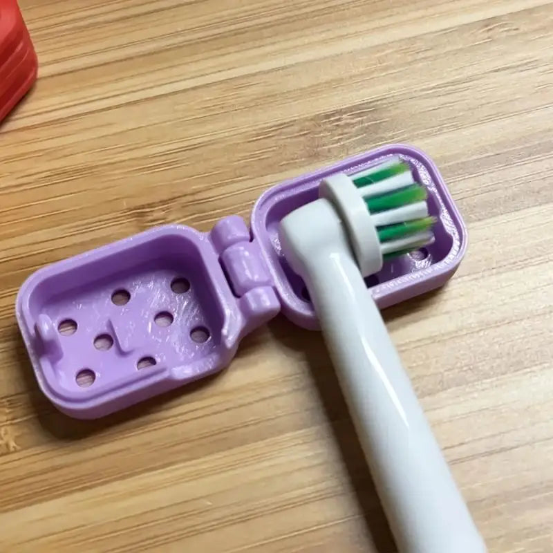 Ventilated Electric Toothbrush Head Covers Dust‑Proof Travel Storage Caps Breathable Sanitary Toothbrush Tip Protective Cases Peaceful Pleasures Health and Wellness