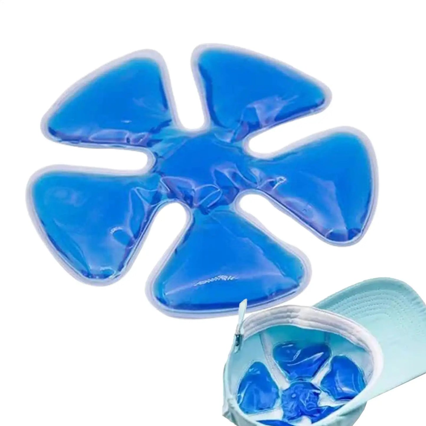 Reusable Gel Ice Cooling Pad for Helmets & Hats | Outdoor