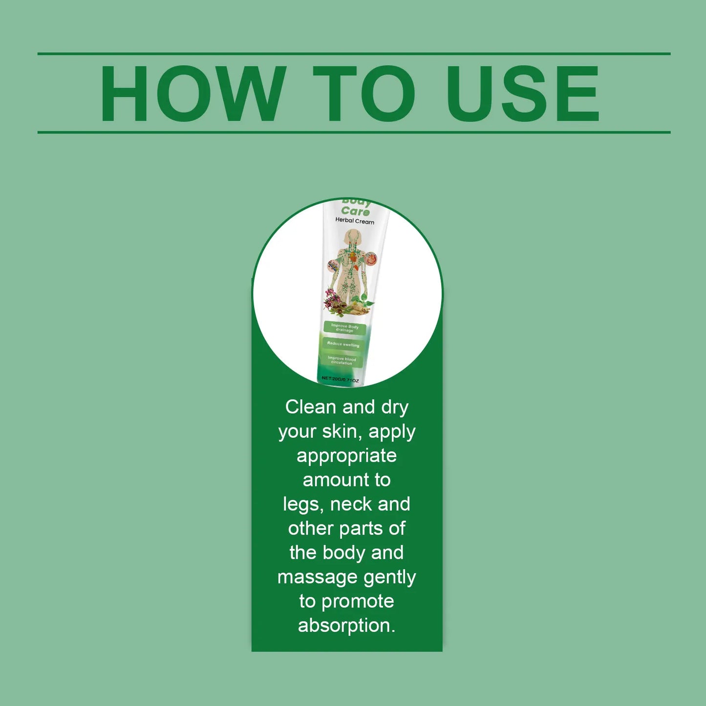 Herbal Leg Care Cream – Moisturizing & Nourishing Body Balm