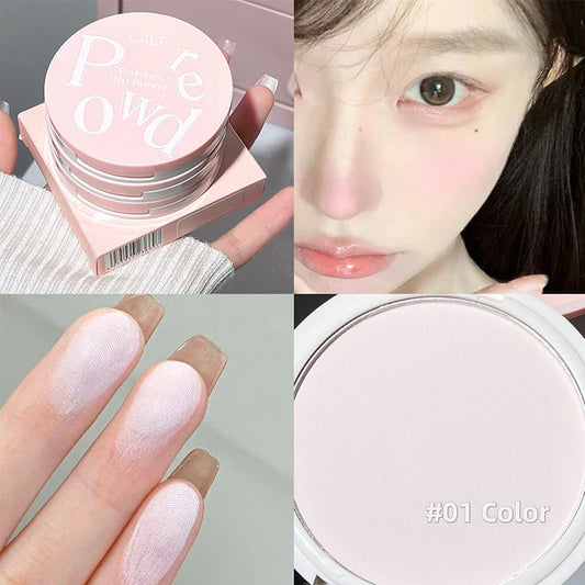 CACE 3-Color Pressed Setting Powder – Matte, Oil Control, Waterproof Pressed Setting Powder Oasis Select
