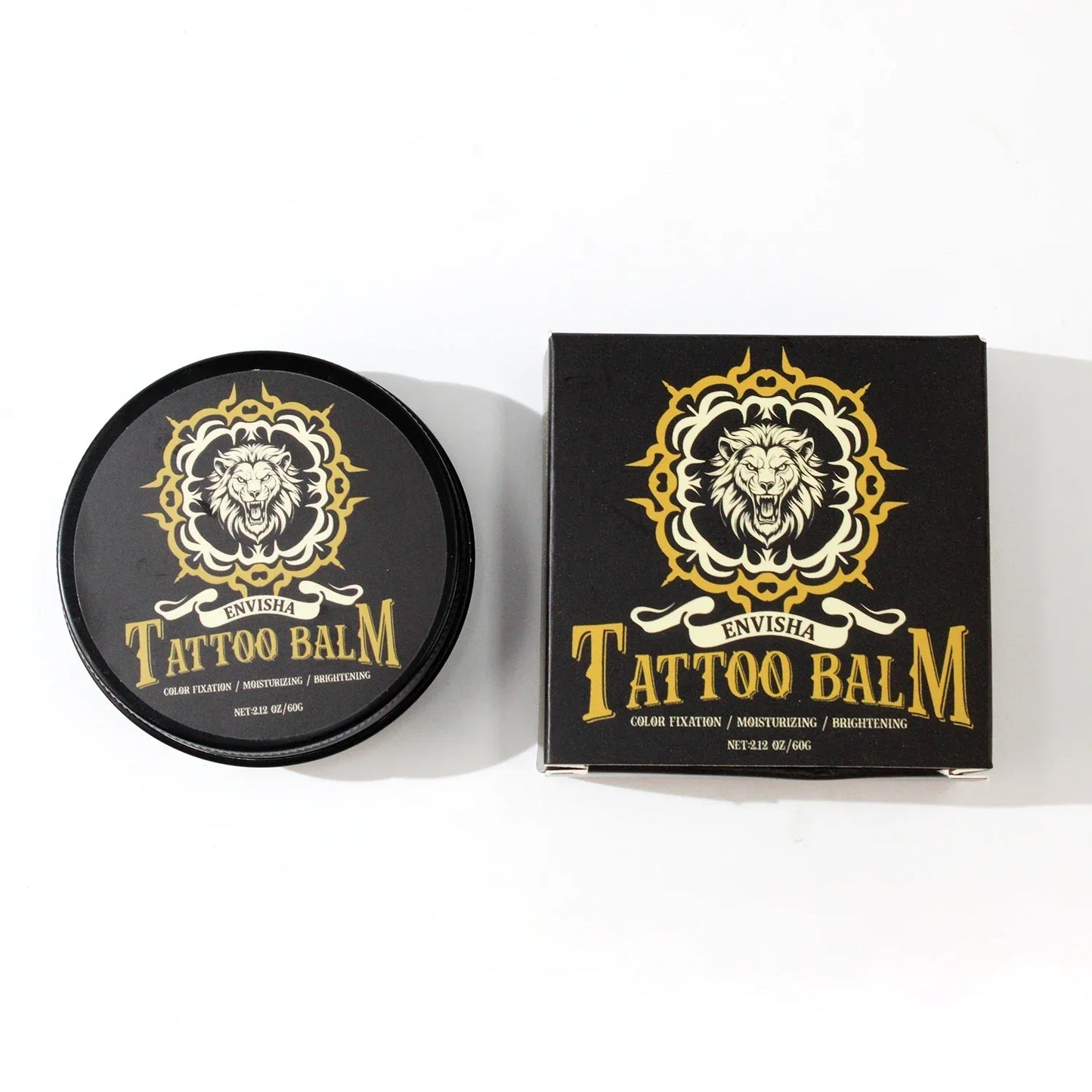 ENVISHA Tattoo Aftercare Balm – Moisturizing, Color-Fixing & Non-Irritating Peaceful Pleasures Health and Wellness