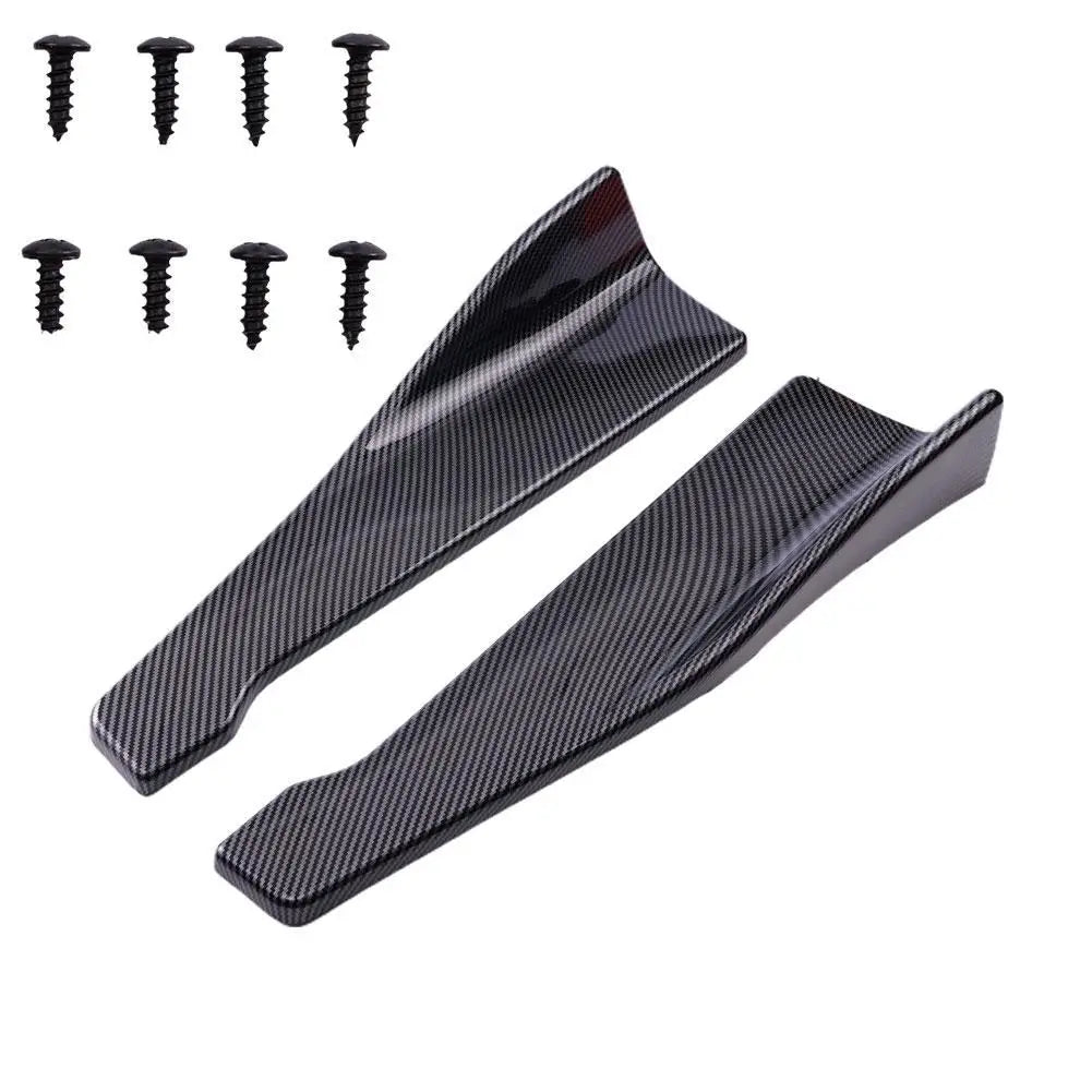 48cm Car Bumper Lip Splitter Side Skirt Winglets – 2pc Set