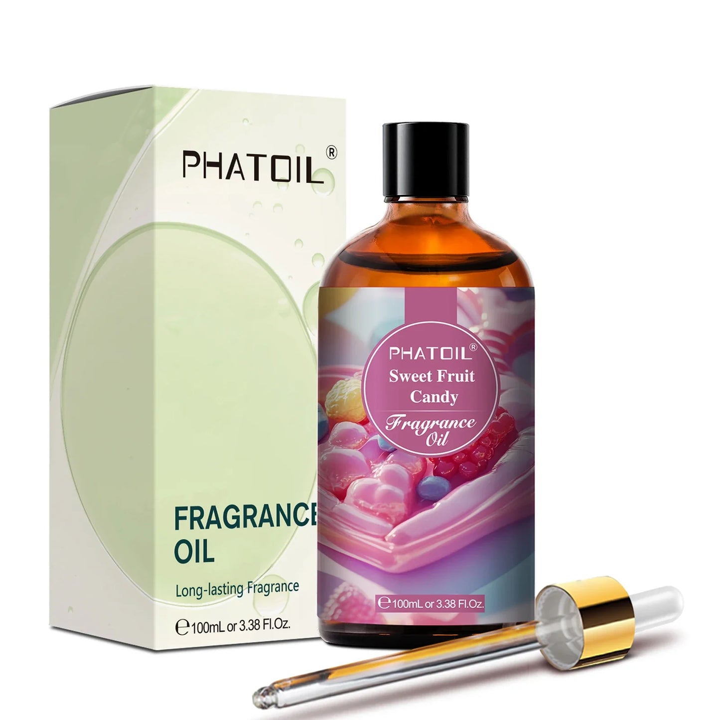 PHATOIL 100ml Fragrance Oil with Dropper | 15 Scents for DIY