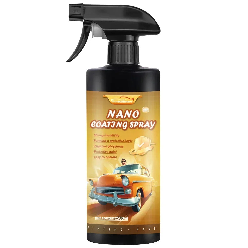 Car 500ML Hardness Car Detailing Ceramic Coating Products Ceramic Coating Nano Glass Plated Crystal Car Polish Peaceful Pleasures Health and Wellness