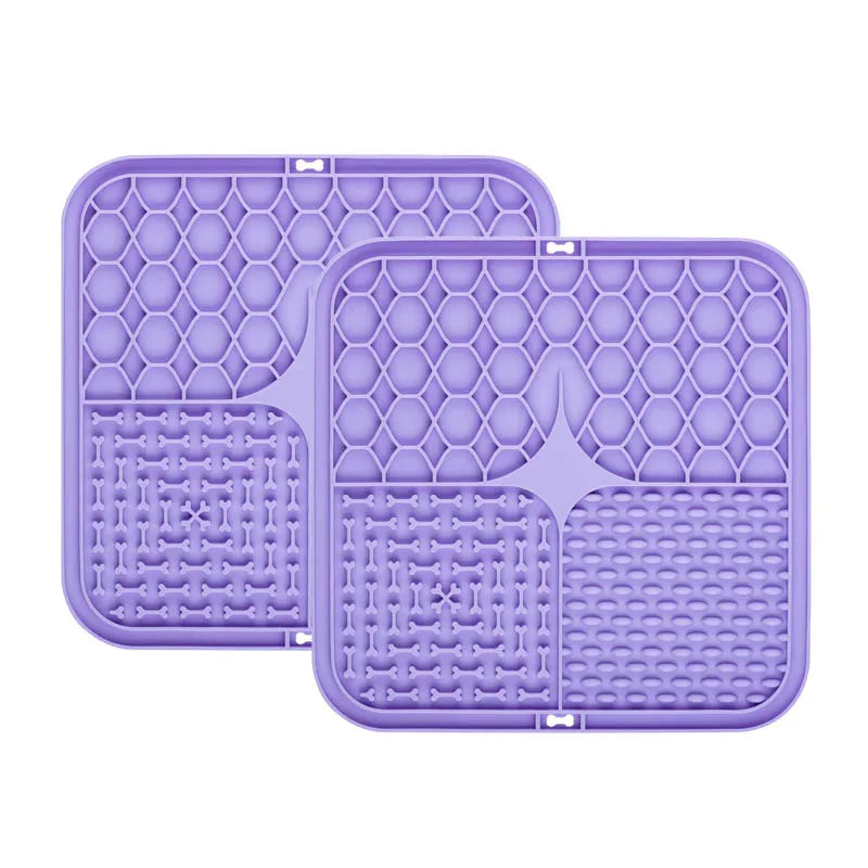Silicone Slow Feeder Lick Mat for Dogs & Cats | Food Grade