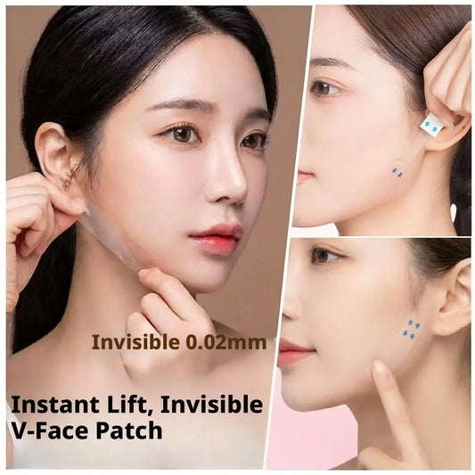 Invisible Face Lift Tape – V-Shape Lifting Patches (40–120pcs) Face Lifting Patches Oasis Select