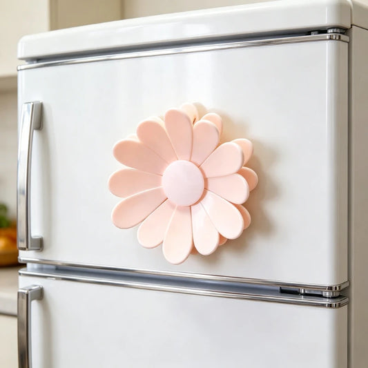 Daisy Food Sealing Clip Potato Chip Snack Clip Creative Refrigerator Magnetic Suction Moisture-proof Flower Seal Peaceful Pleasures Health and Wellness