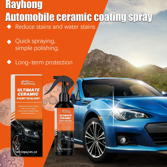 Rayhong Ceramic Coating Spray | Car Paint Protection & Shine Ceramic Coating Spray Peaceful Pleasures Health and Wellness