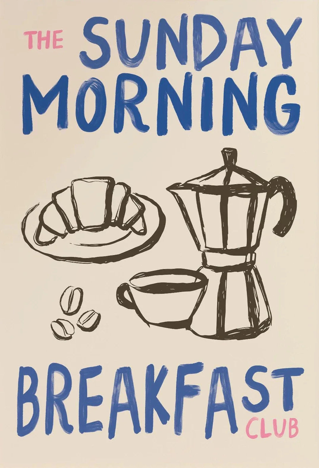 Retro Coffee Café Canvas Wall Art | Kitchen Decor Gift