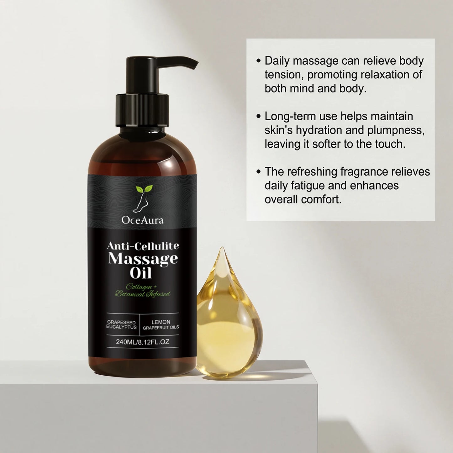 Collagen Firming Body Oil – Thigh Tightening & Nourishing