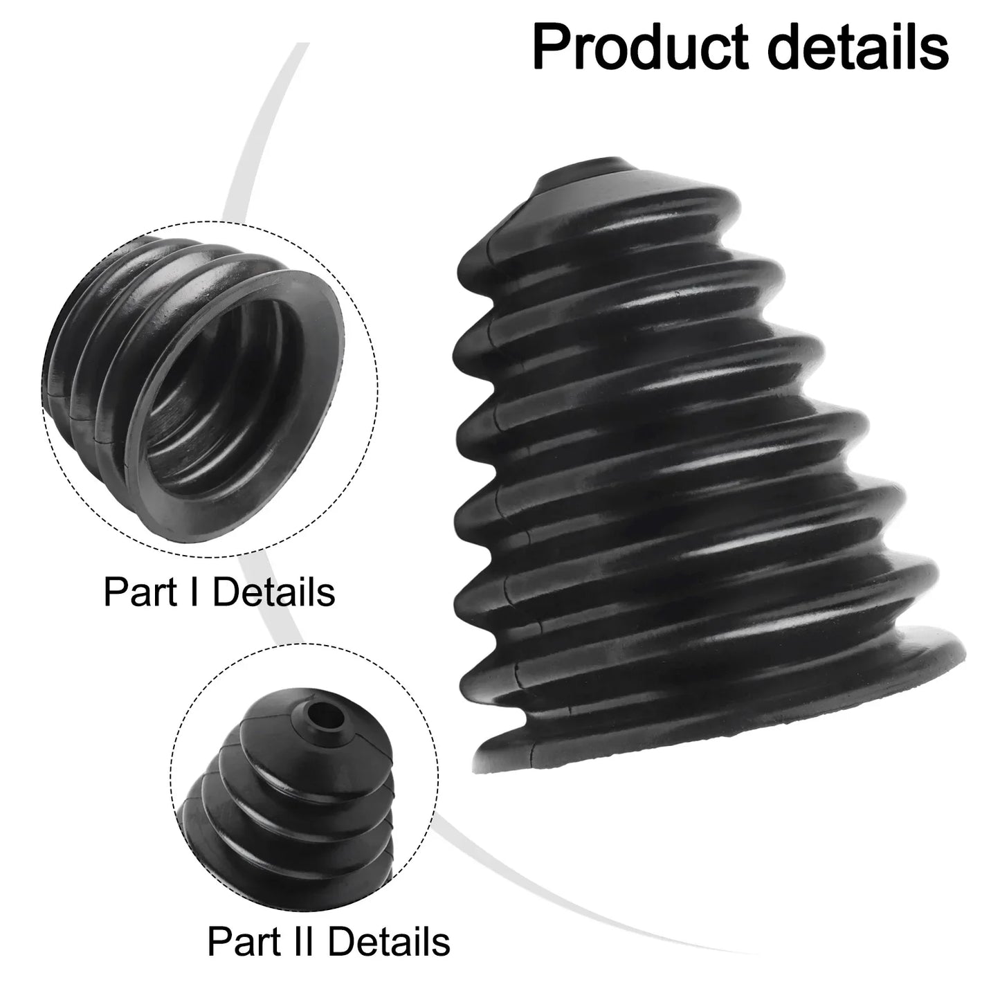 Silicone Drill Dust Collector Cover | 2-Pack Rubber Cap