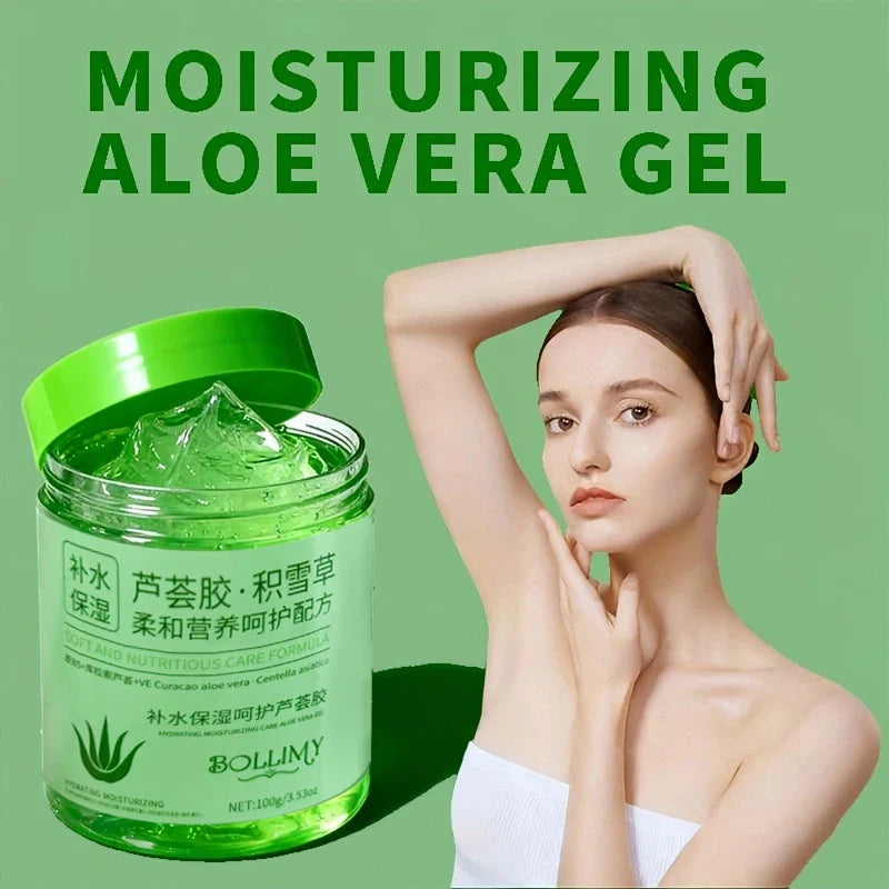 Aloe Vera & Centella Asiatica Face Gel – Hydrating & Firming