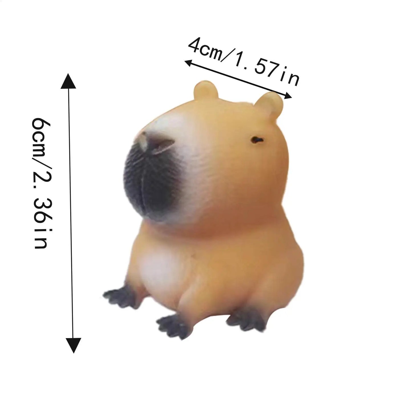Capybara Squeeze Toy | Cute Squishy Fidget Animal Toy