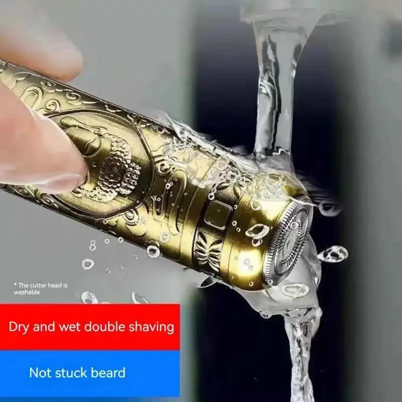 Mini Waterproof Electric Razor for Men | Rechargeable Shaver