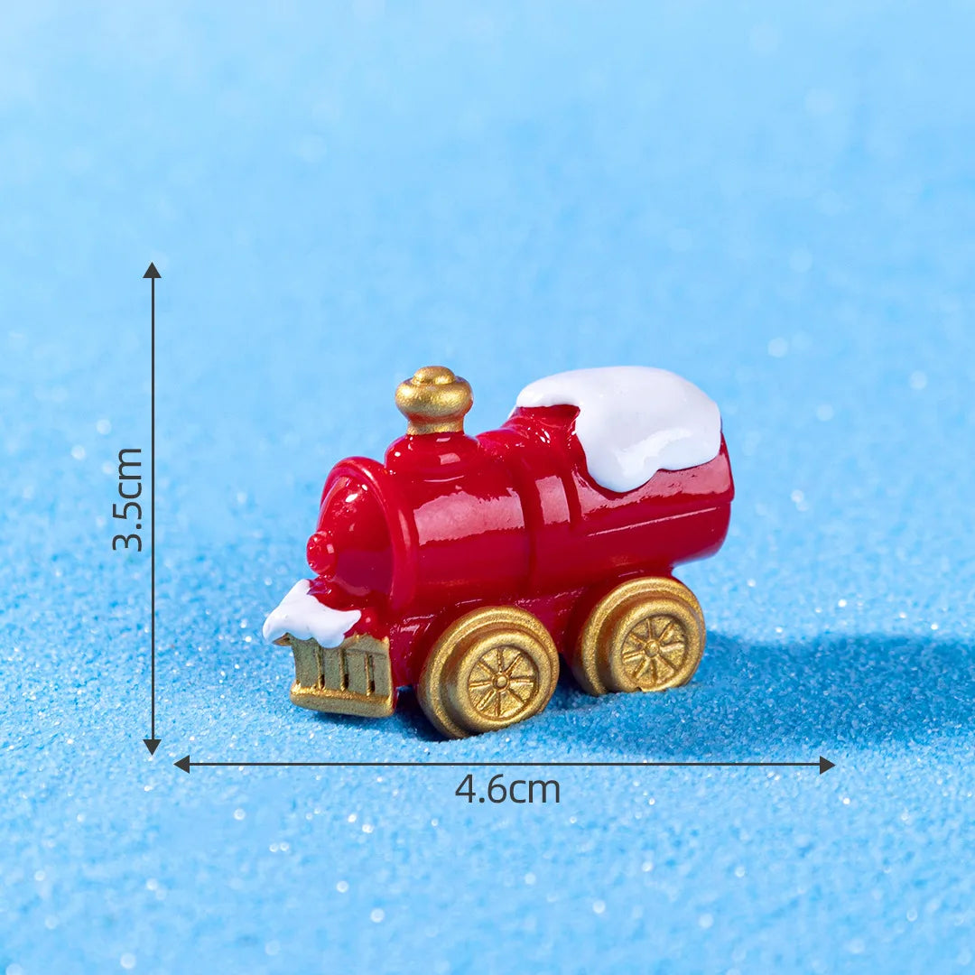 Mini Christmas Resin Ornament – Santa, Snowman & Holiday Décor