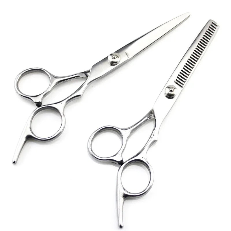 Hairdressing Scissors Professional High Quality Hair Cutting+Thinning Scissors Salon Shears Barber Scissors Shop Peaceful Pleasures Health and Wellness
